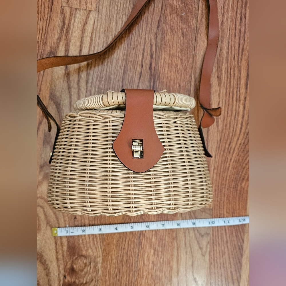 Mister Ernest Simon Wicker Handbag - Picture 10 of 10